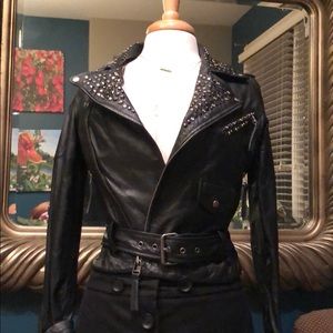 Miss Me black motto jacket